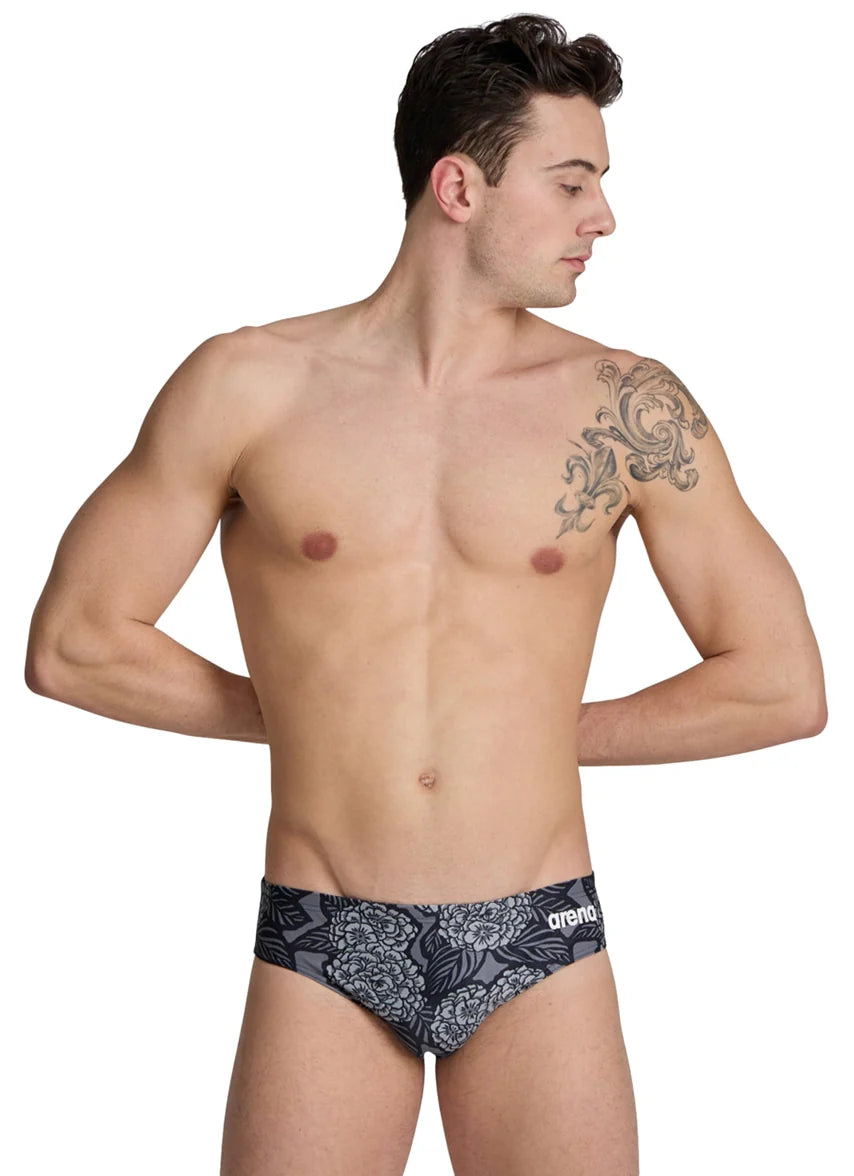 Arena Men's Hydrangea Bouquet Brief Swimsuit