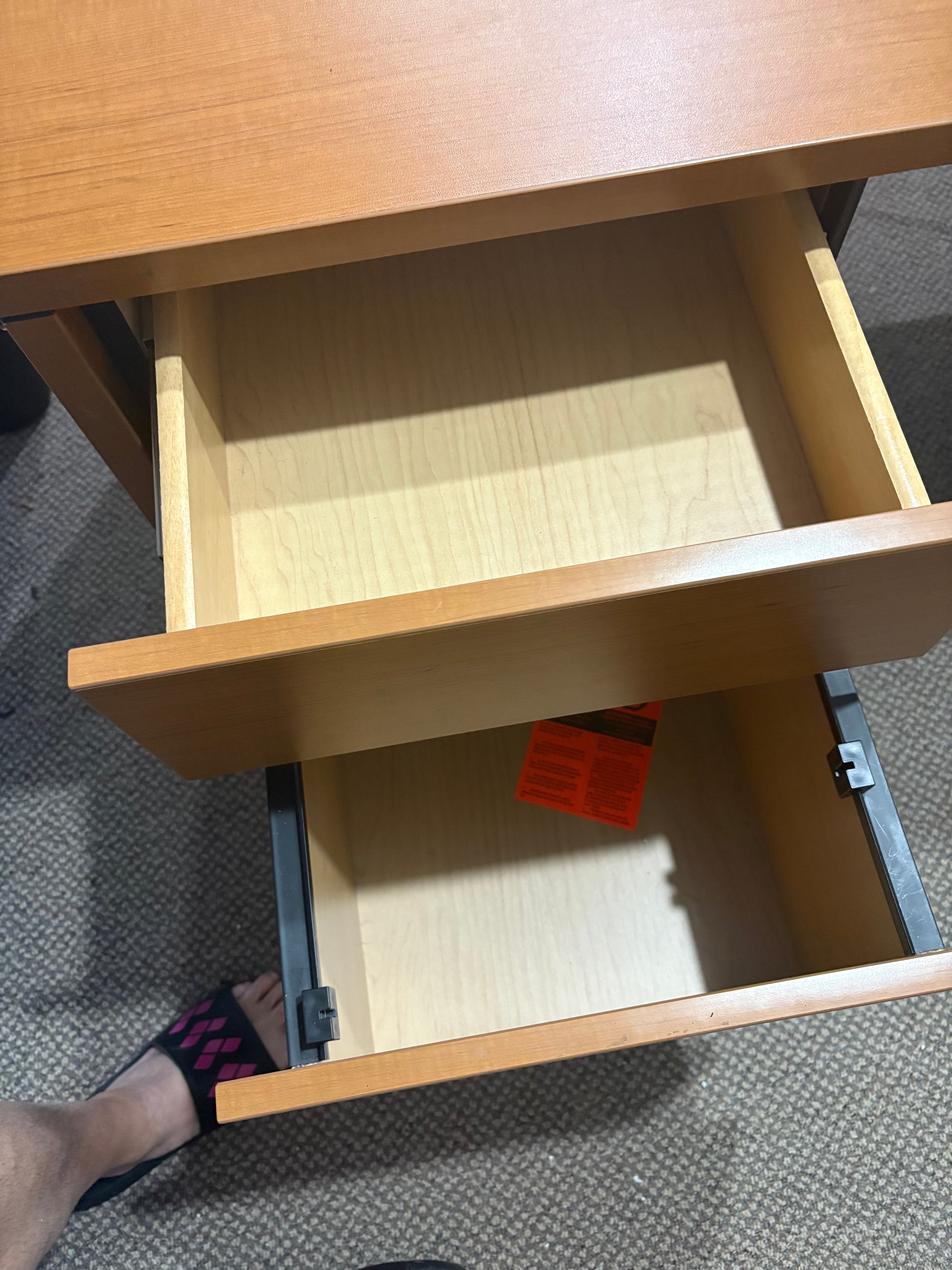 FOUR Solid Office Desks – 5 ft × 30 in – Take ’Em ALL!