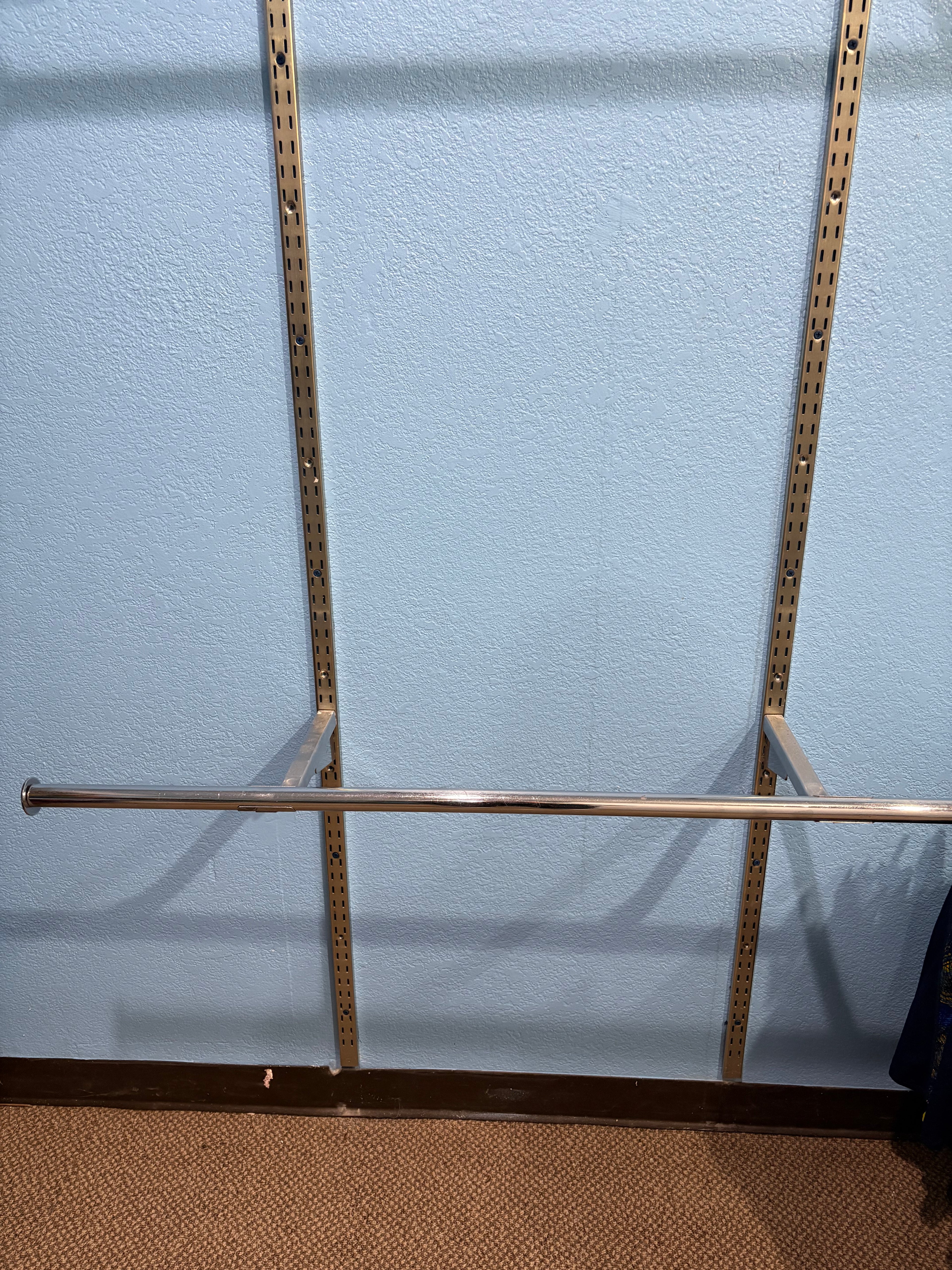 42-Foot Wall-Mounted Double-Bracket Shelving Run – The Beast That Holds EVERYTHING!