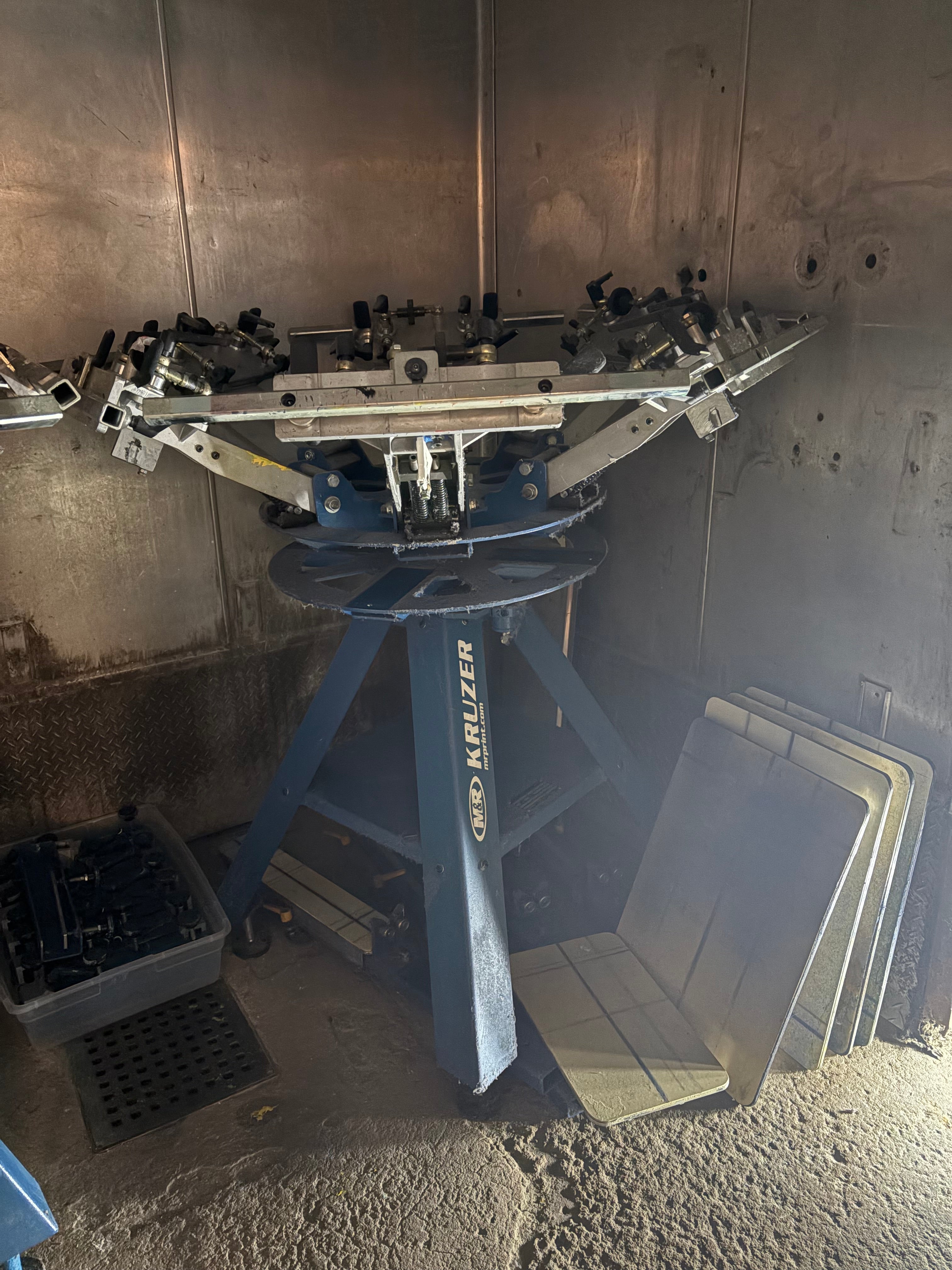 (2) M&R Kruzer 6-Color/4-Station Manual Press TWIN PACK – The Legendary Workhorses!