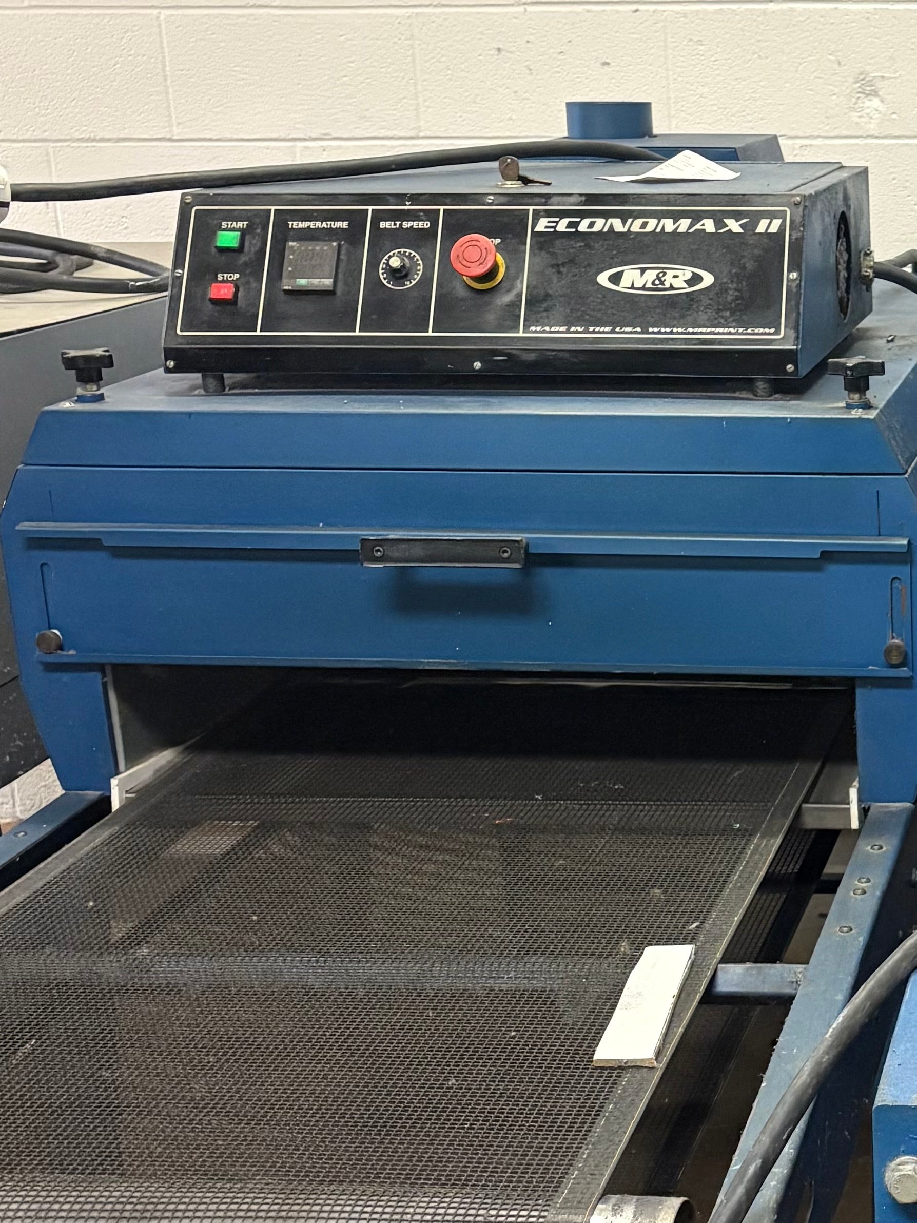 M & R Economax II Screen Printing Dryer
