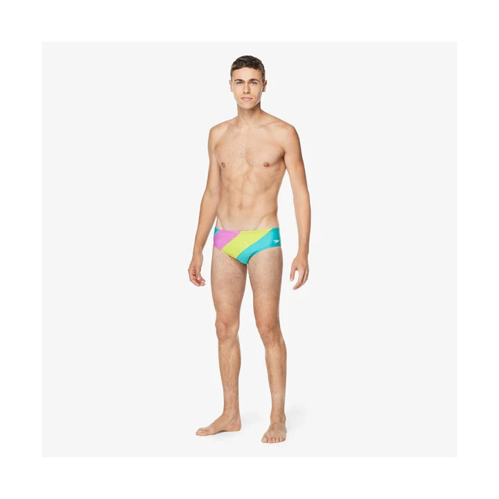 Speedo Men's Colorblock One Swim Brief
